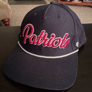 Vintage style Patriots hat, barely worn